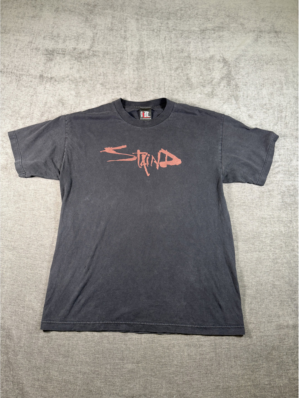 Vintage Black Stand Graphic T-Shirt by Giant Merchandising